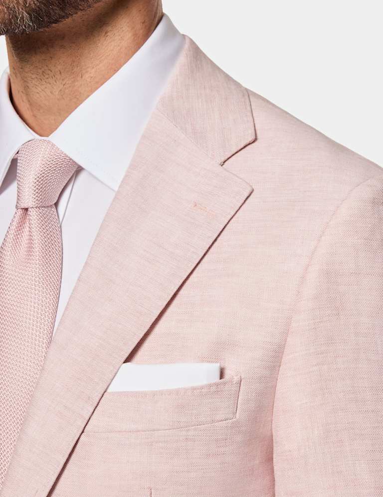 Tailored Fit Pure Linen Suit 4 of 6