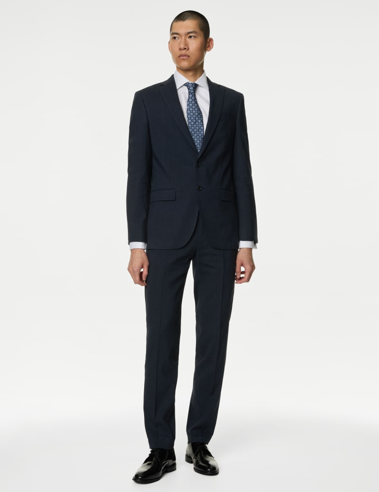 Tailored Fit Italian Linen Miracle™ Suit 6 of 7