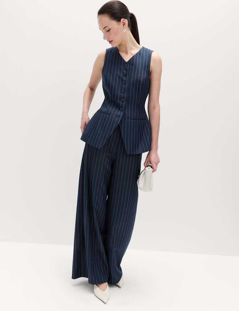 Pinstripe Waistcoat & Trouser Set 1 of 6
