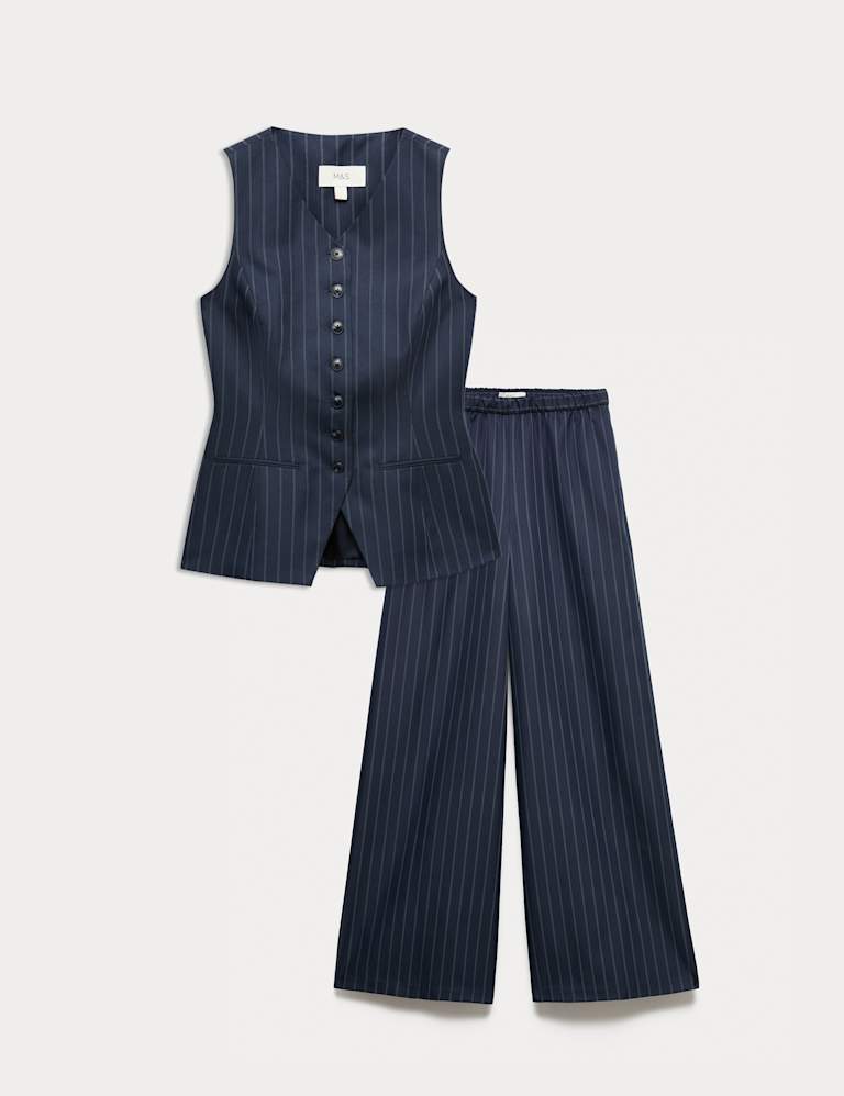 Pinstripe Waistcoat & Trouser Set 2 of 6