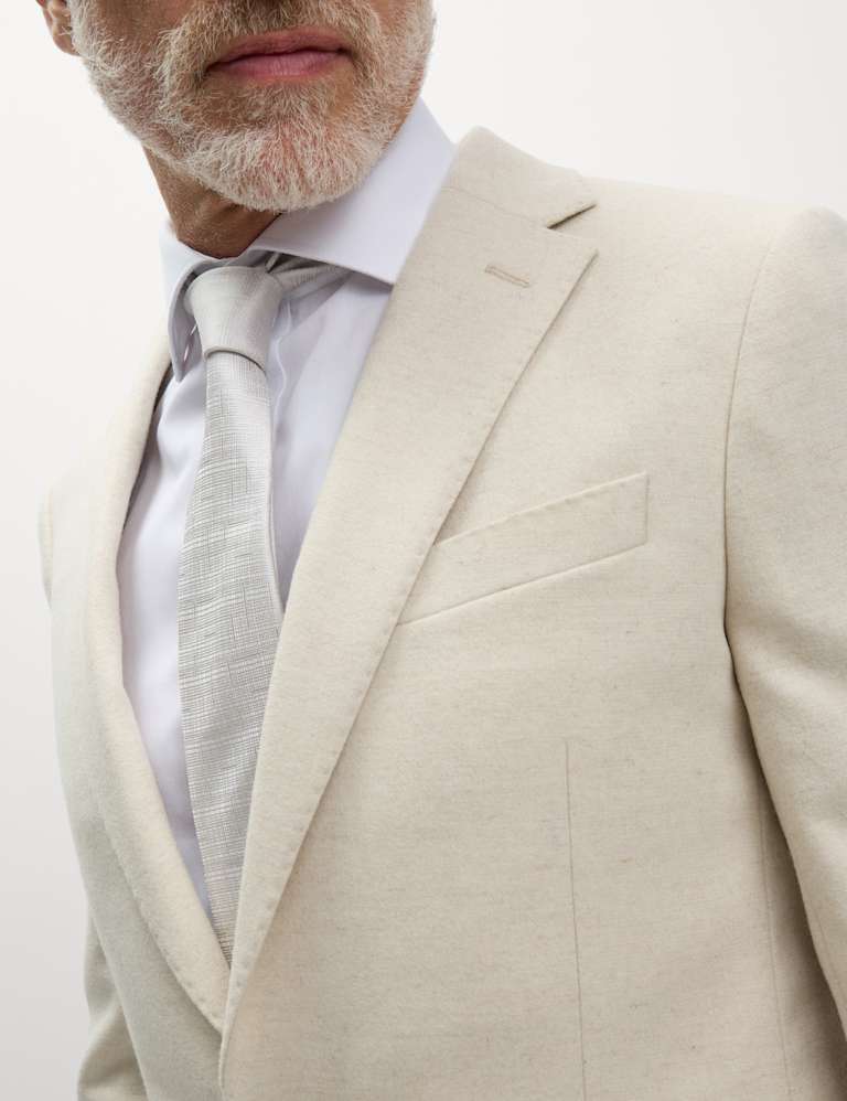 2 Piece Tailored Fit Wool Rich Tweed Suit 5 of 6