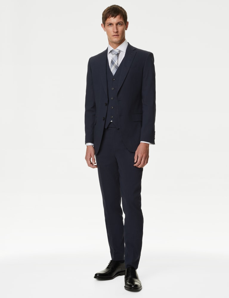 Tailored Fit Italian Linen Miracle™ Suit 1 of 6