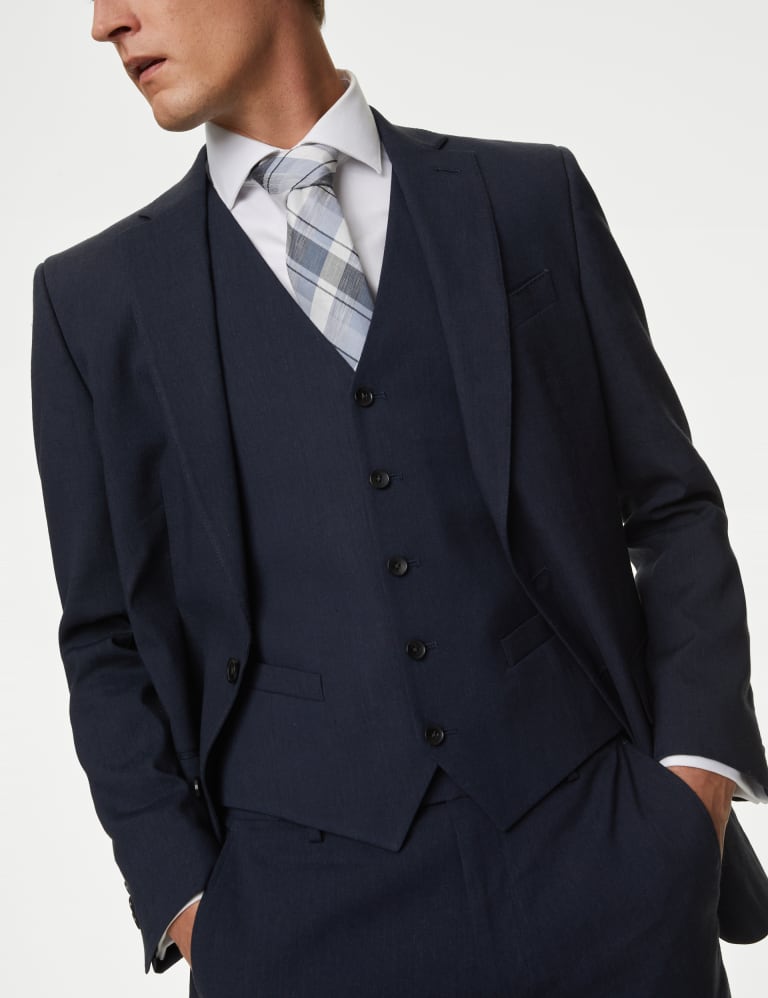 Tailored Fit Italian Linen Miracle™ Suit 4 of 6