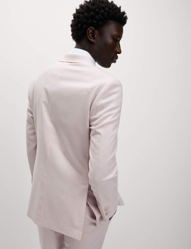 2 Piece Tailored Fit Wool Rich Tweed Suit 4 of 6