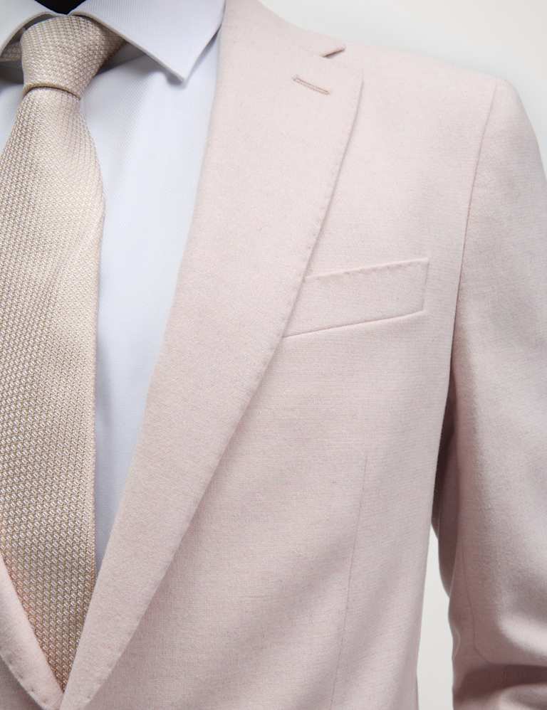 2 Piece Tailored Fit Wool Rich Tweed Suit 6 of 6