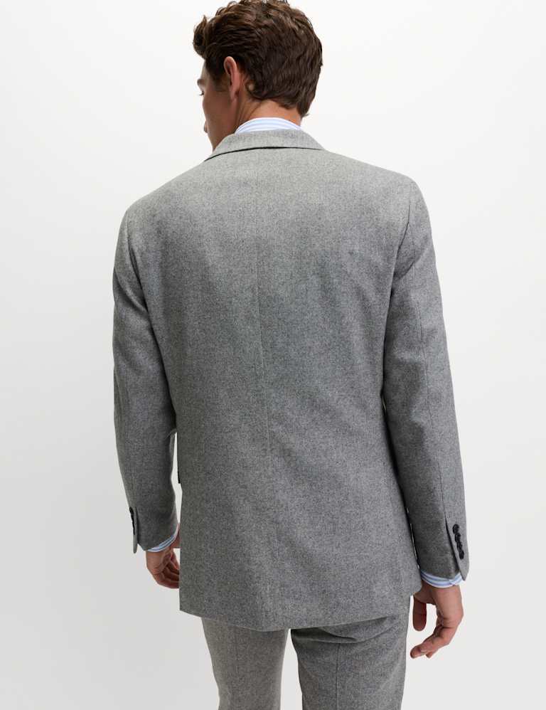2 Piece Tailored Fit Wool Rich Tweed Suit 3 of 6