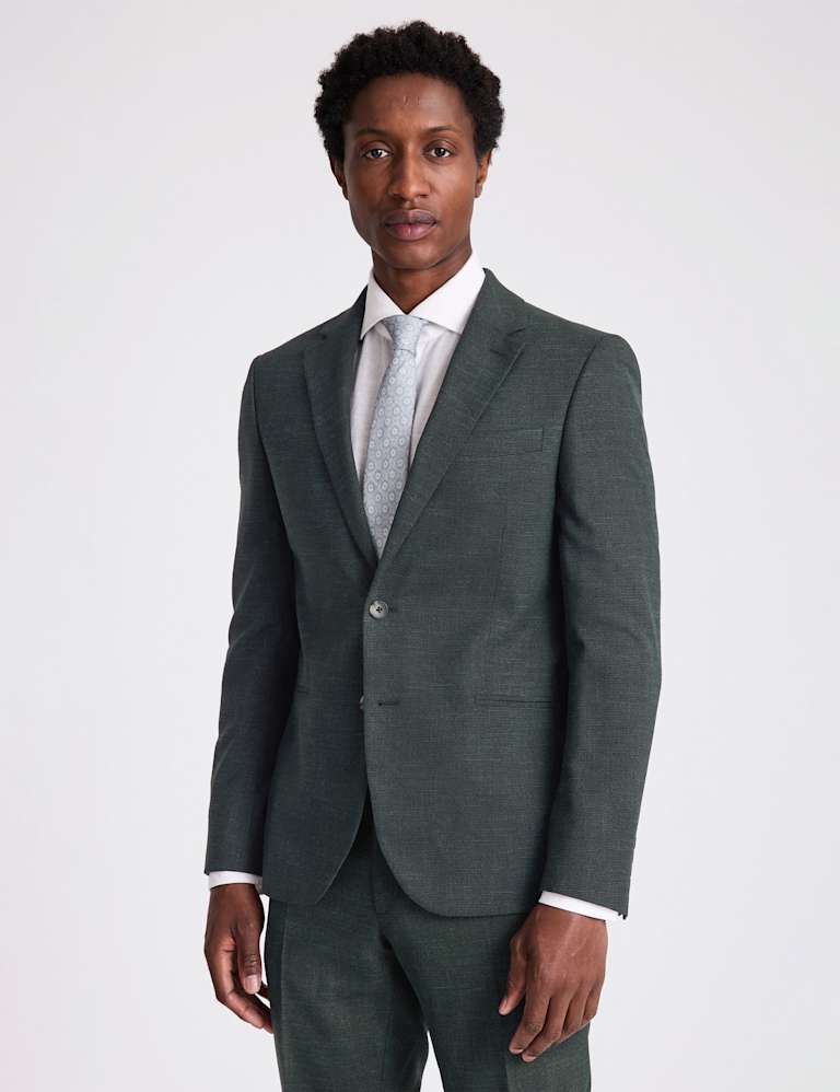3 Piece Slim Fit Puppytooth Suit 1 of 6