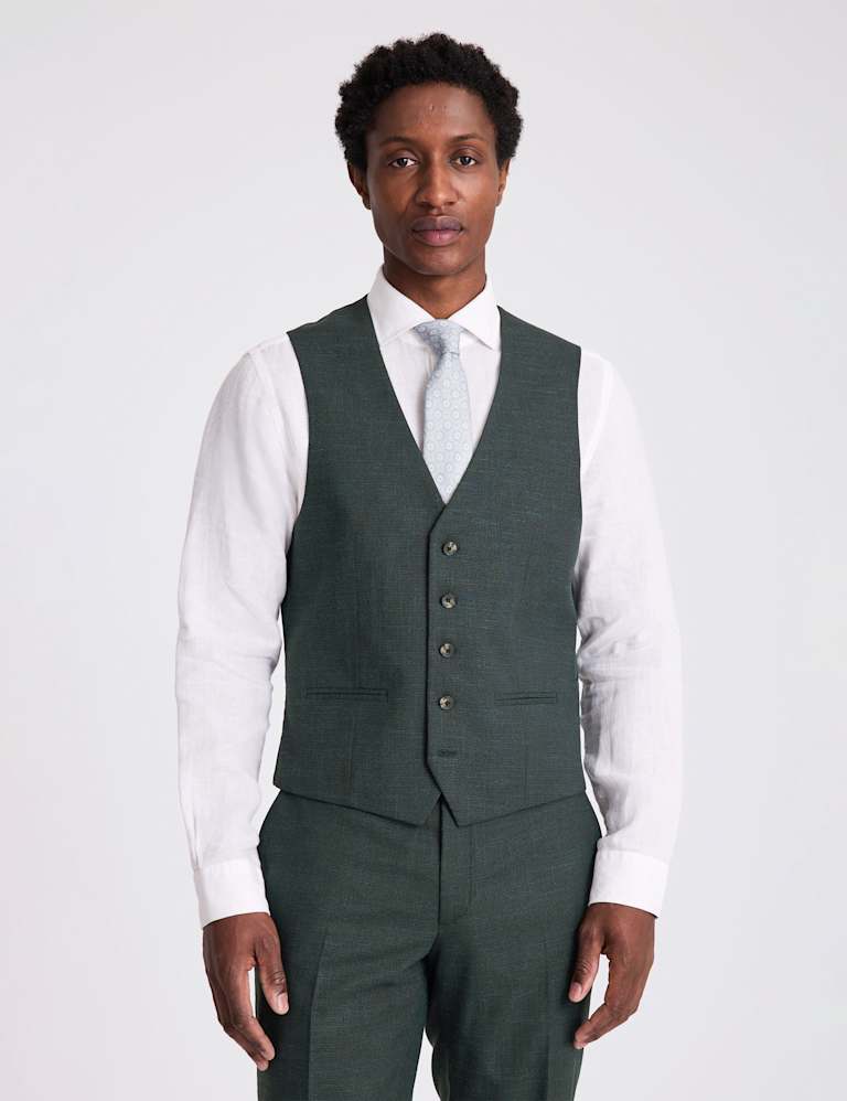 3 Piece Slim Fit Puppytooth Suit 2 of 6