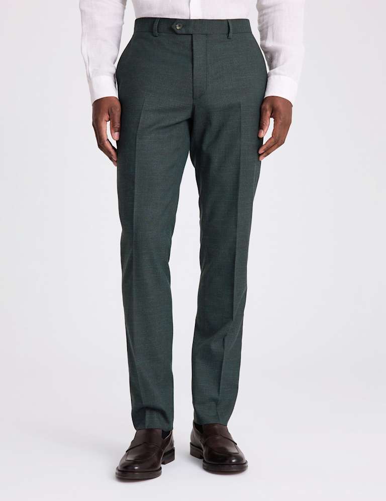 3 Piece Slim Fit Puppytooth Suit 3 of 6