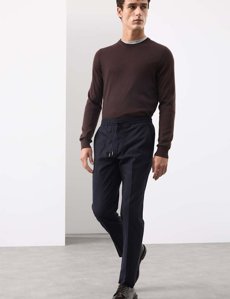 Tailored Fit Italian Wool Blend Performance Suit 5 of 6