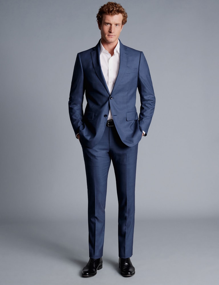 Slim Fit Super 120s Wool Suit 1 of 4
