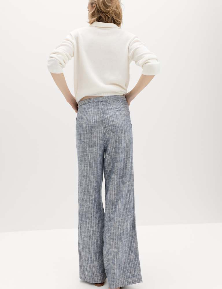 Linen Pinstripe Waistcoat & Trouser Set 6 of 6