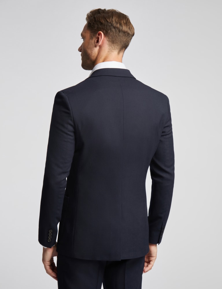 Slim Fit Wool Rich Textured Jacket Suit 3 of 6