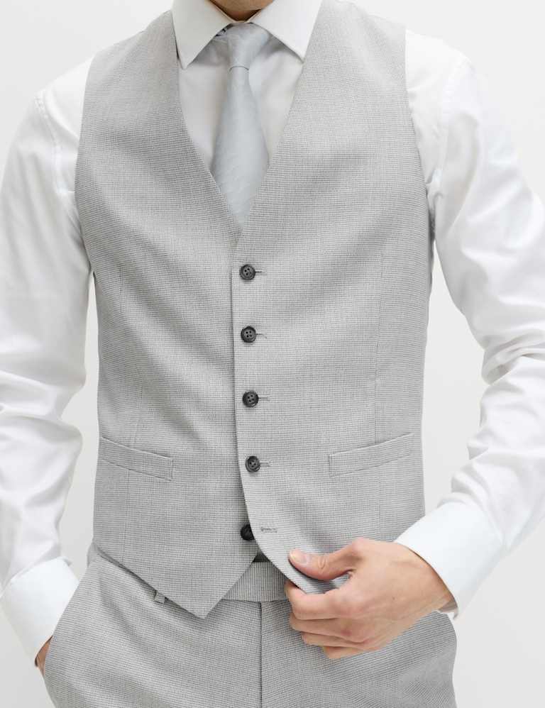 3 Piece Tailored Fit Stretch Suit 2 of 6