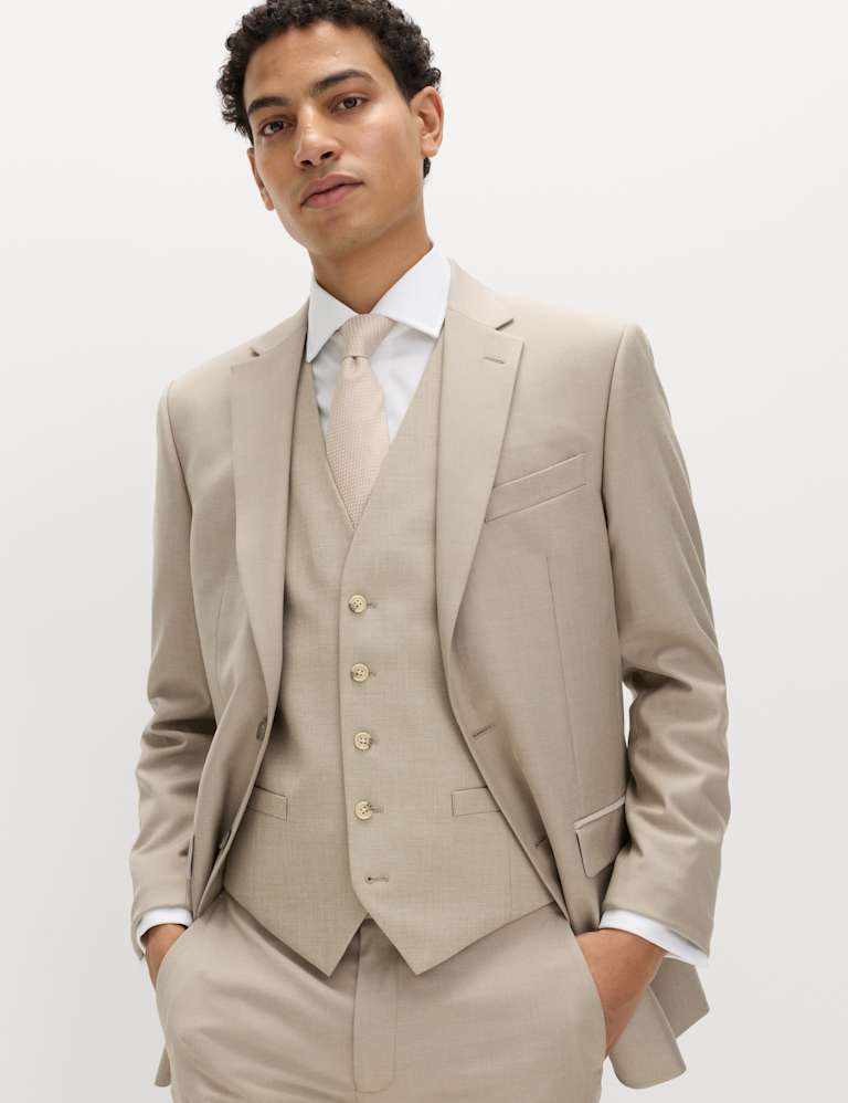 3 Piece Slim Fit Stretch Suit 1 of 6