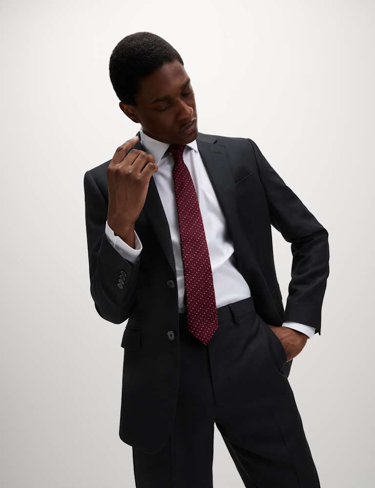 2 Piece Regular Fit Pure Wool Suit 2 of 6