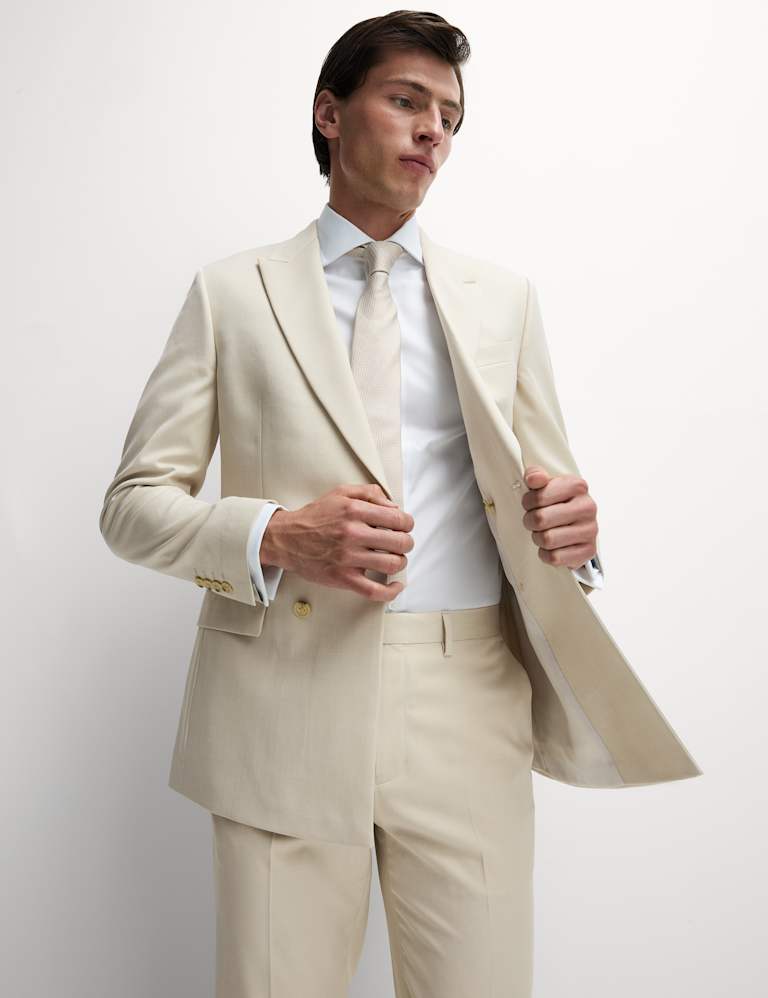Slim Fit Double Breasted Suit 2 of 6