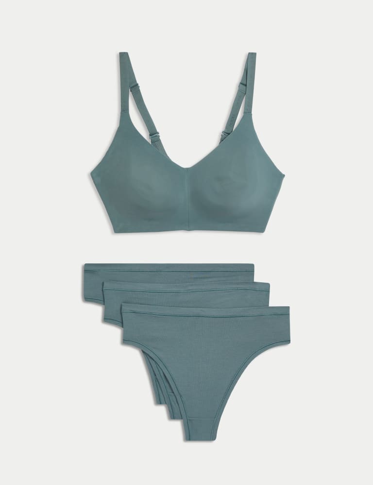 Flexifit™ Non Wired Full Cup Bra Set A-E 2 of 6
