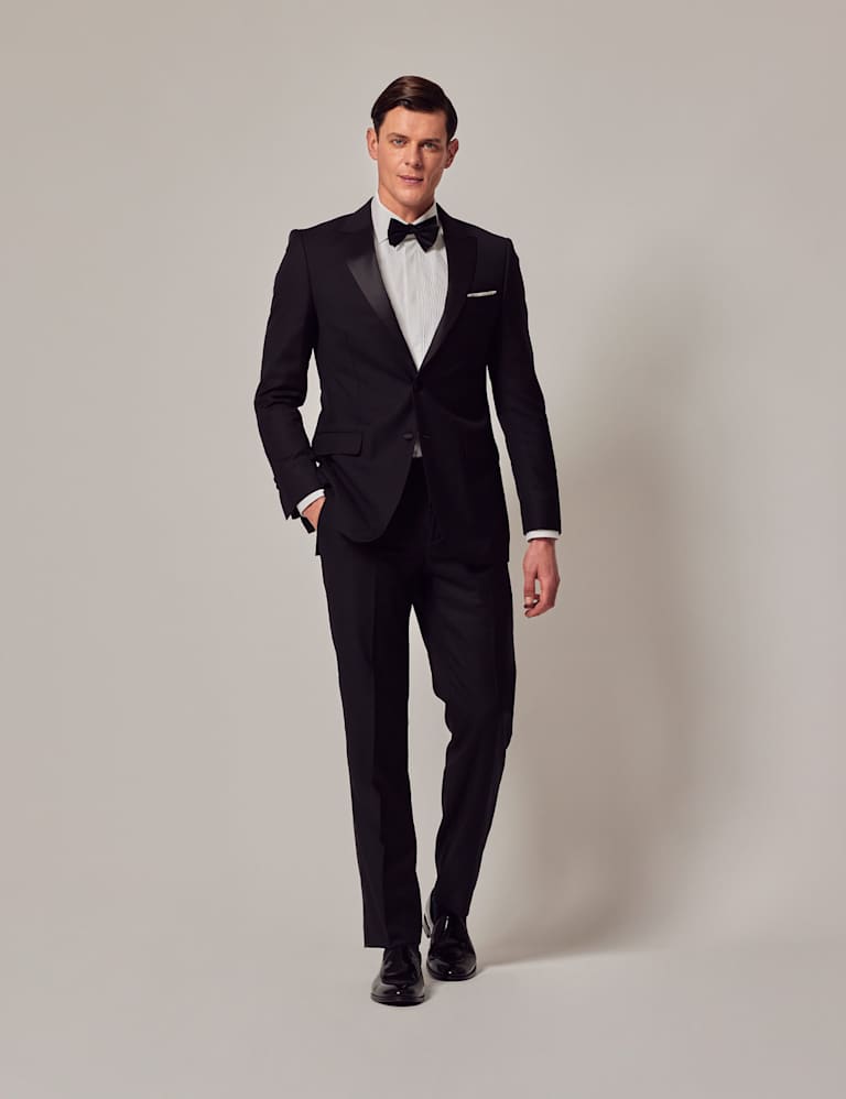 Slim Fit Pure Wool Tuxedo Suit 1 of 6