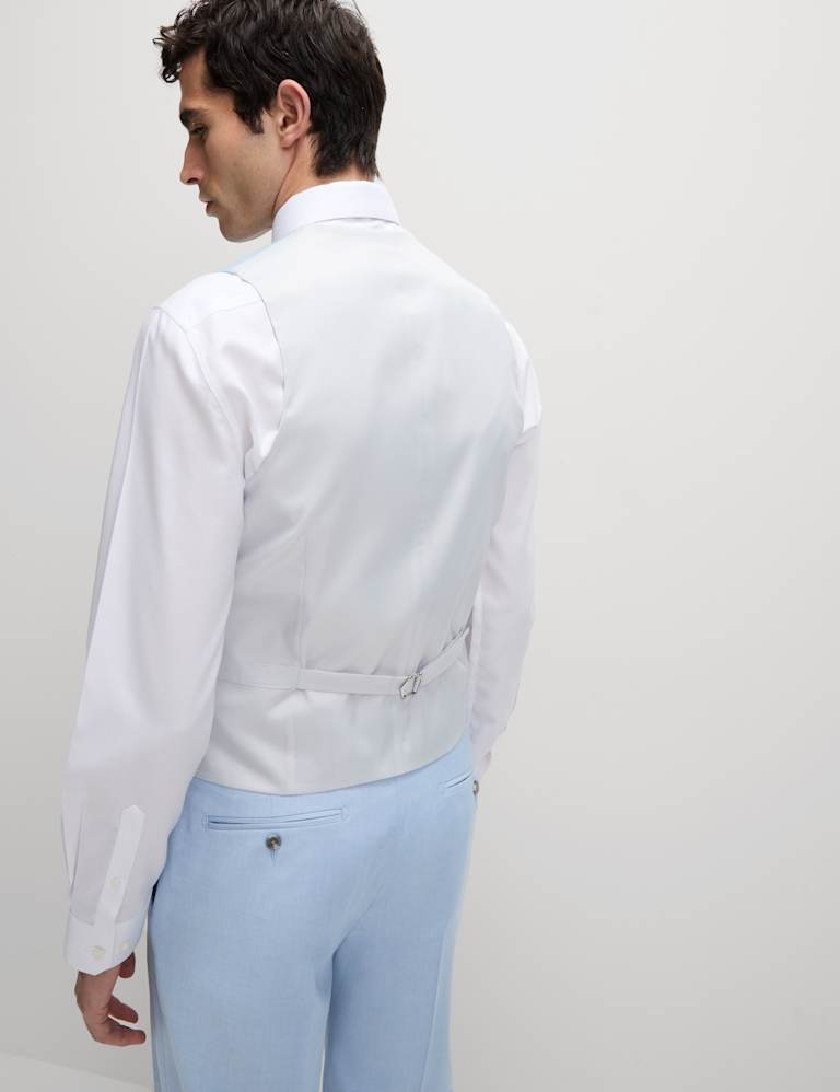 3 Piece Slim Fit Stretch Suit 4 of 6