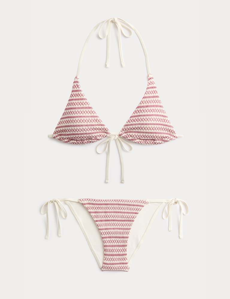 Smocked Triangle Bikini Set 2 of 6