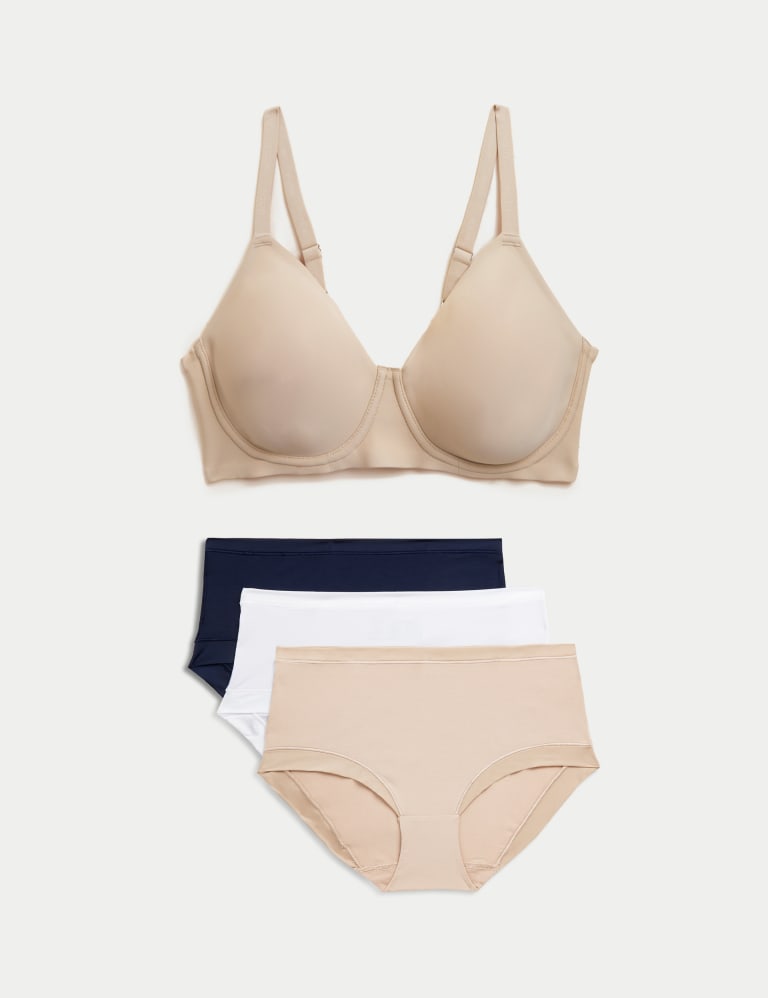 Flexifit™ Invisible Wired Full-cup Bra set A-E 2 of 6