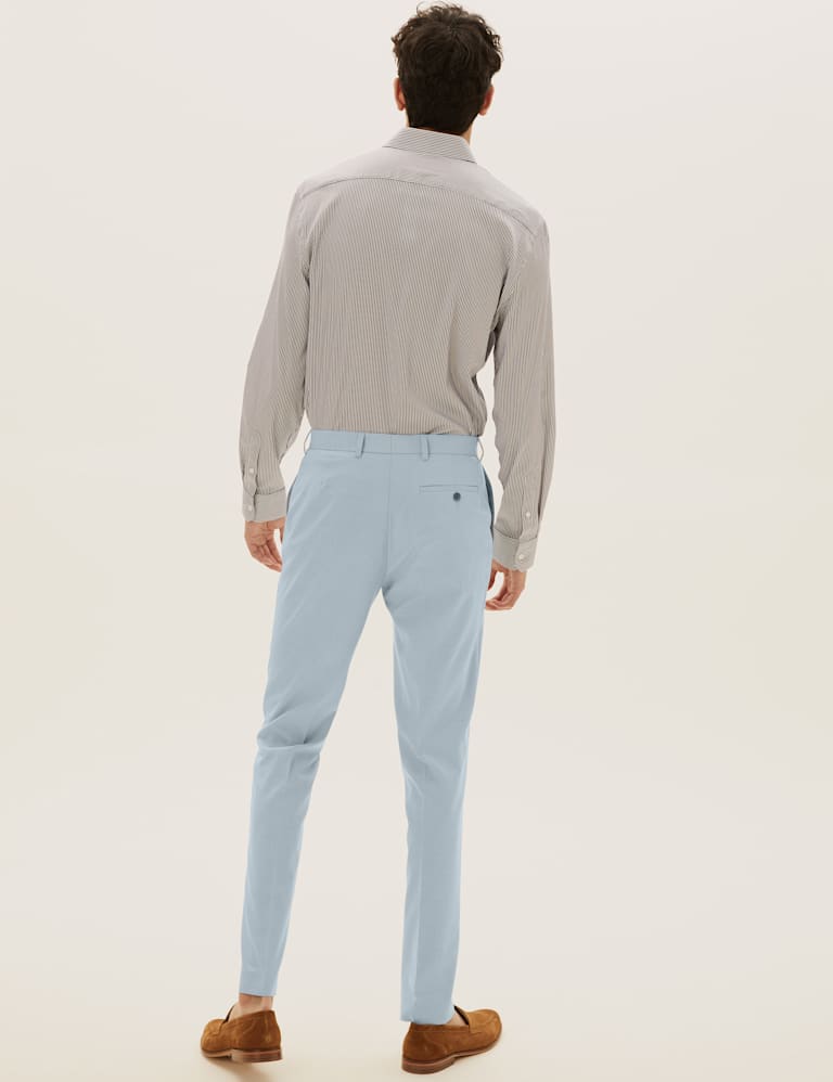 Pastel Slim Fit 3 Piece Suit 6 of 8