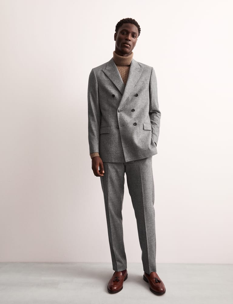 Tailored Fit Italian Wool Rich Suit 1 of 7