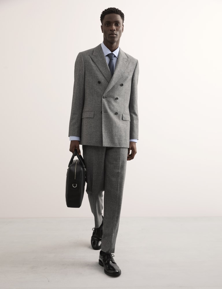 Tailored Fit Italian Wool Rich Suit 7 of 7
