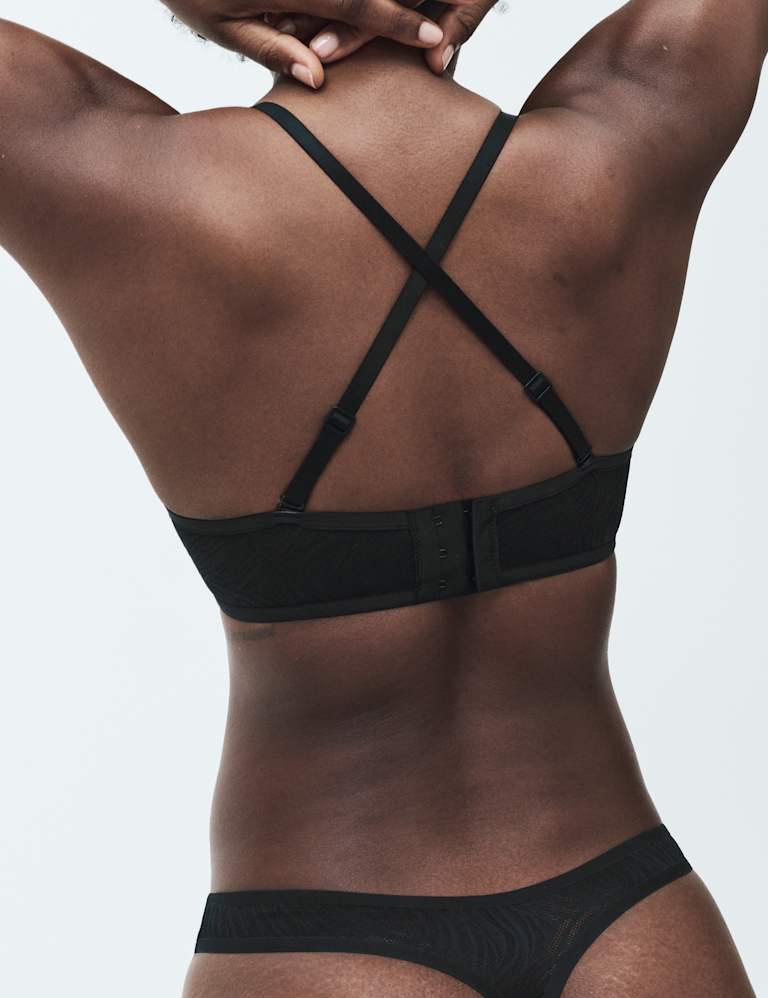 Body Lace Wired Strapless Bra Set A-E 4 of 6