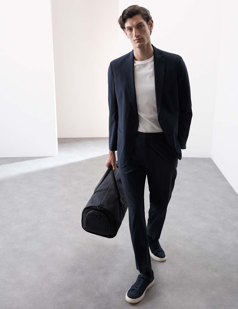 2 Piece Tailored Fit Packable Suit 1 of 6