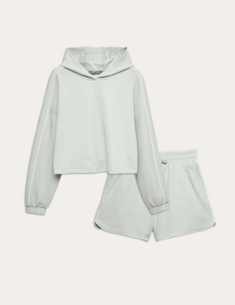 Hoodie & Short Set 2 of 6