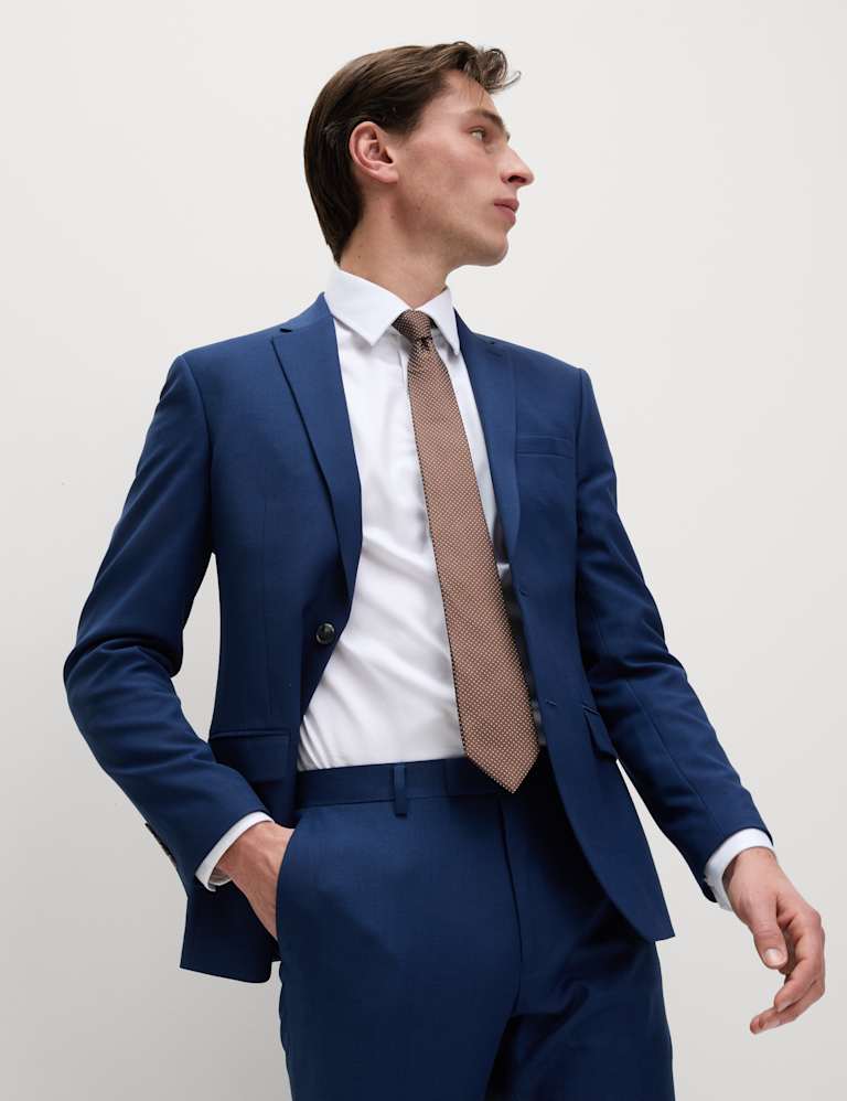 2 Piece Skinny Fit Stretch Suit 2 of 6