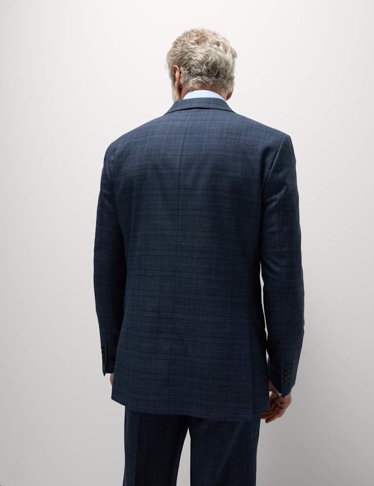 2 Piece Regular Fit Check Suit 3 of 6