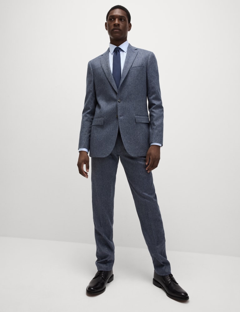 Tailored Fit Wool Rich Suit 1 of 6