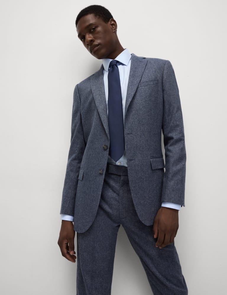 Tailored Fit Wool Rich Suit 2 of 6