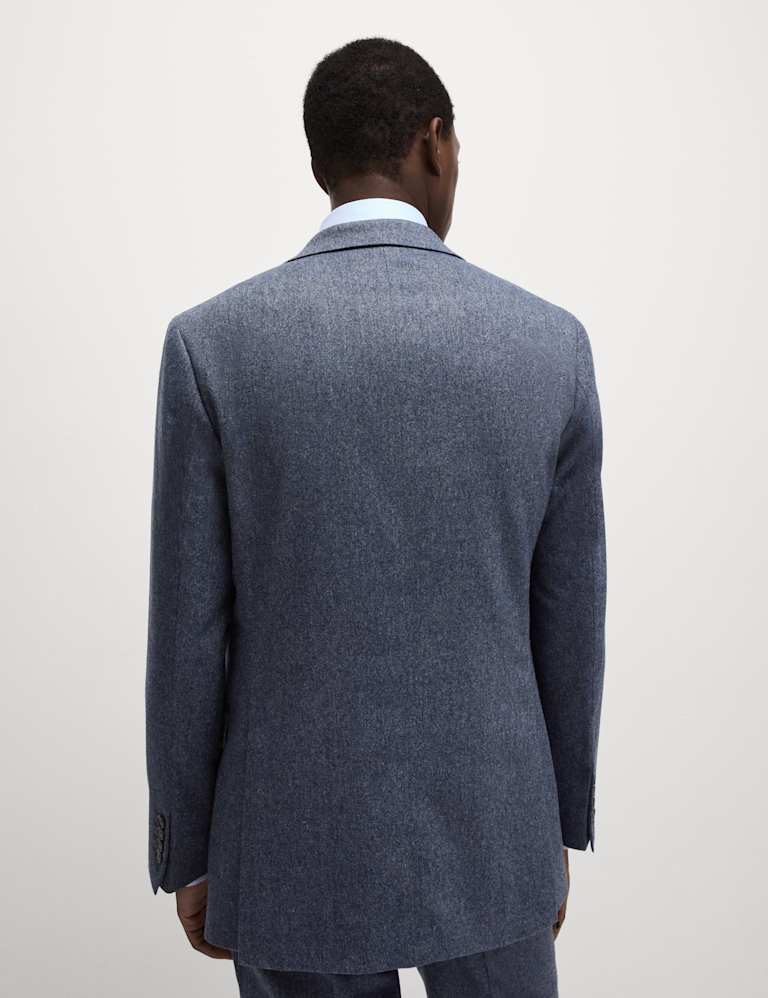 2 Piece Tailored Fit Wool Rich Tweed Suit 4 of 6