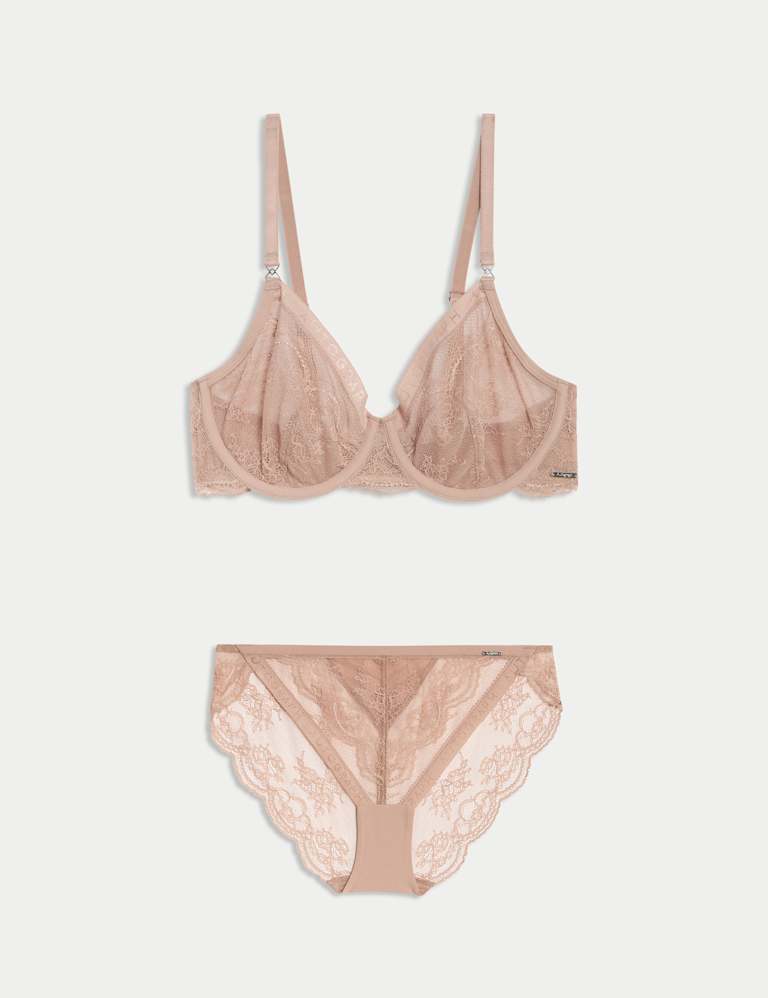 Murcia Lace Wired Full Cup Bra Set A-E 2 of 6
