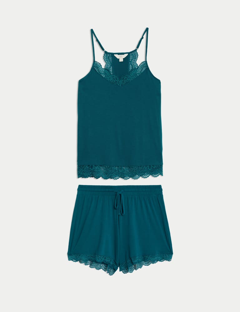 Body Soft™ Lace Trim Cami Top Set 2 of 6