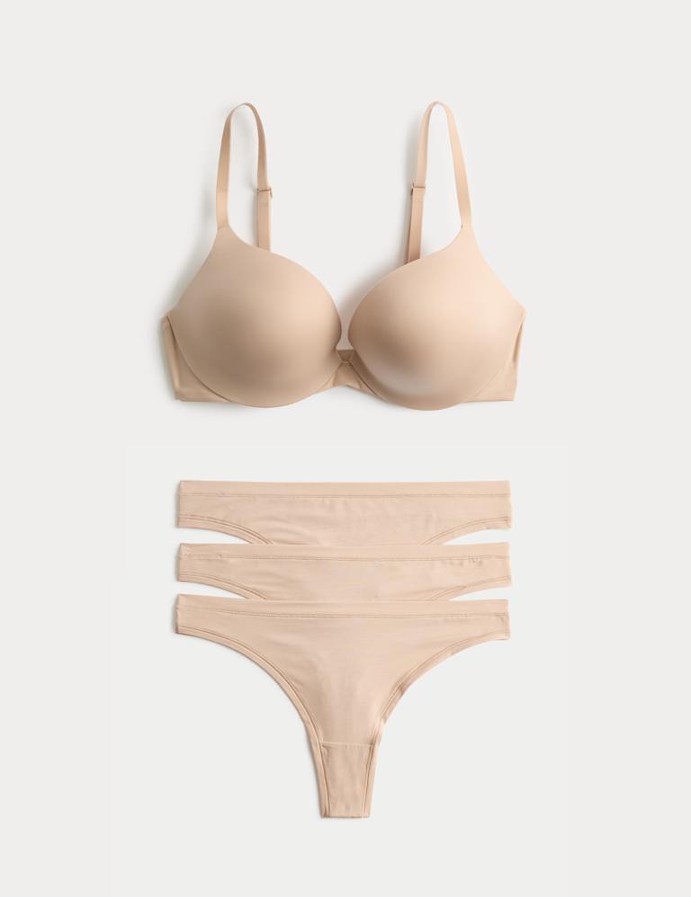 Body Invisibles Double Boost Push Up Bra Set A-D 2 of 6