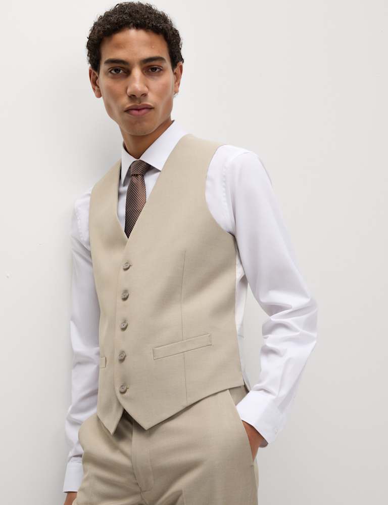 3 Piece Regular Fit Stretch Suit 3 of 6