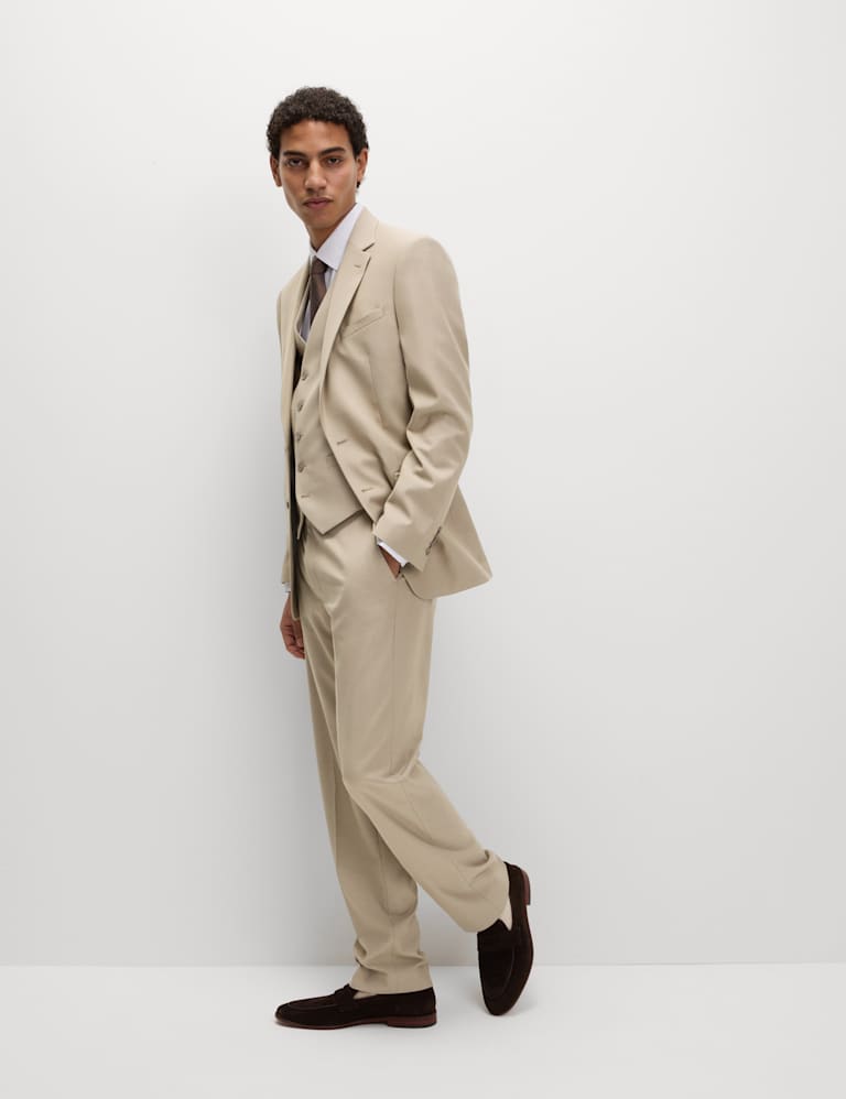 3 Piece Regular Fit Stretch Suit 6 of 6