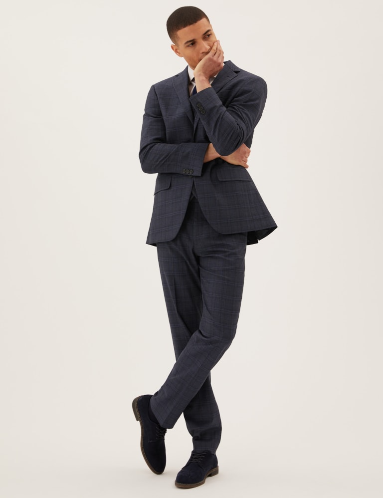 Regular Fit Check Suit 6 of 7