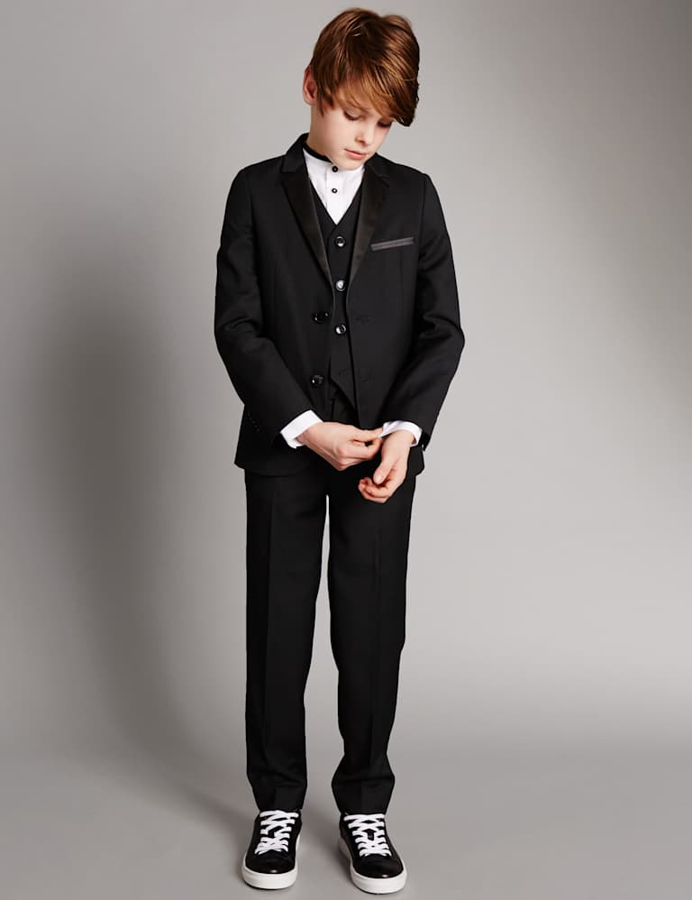 Notch Lapel 2 Button Suit (5-14 Years) 1 of 1