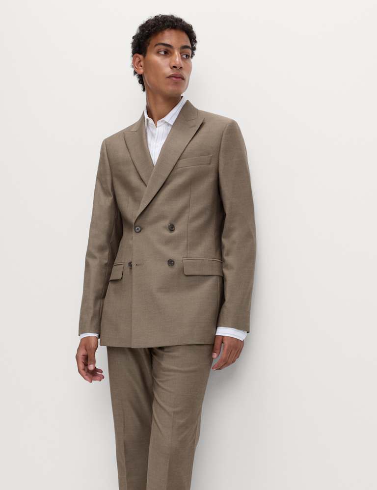 Slim Fit Double Breasted Suit 2 of 6