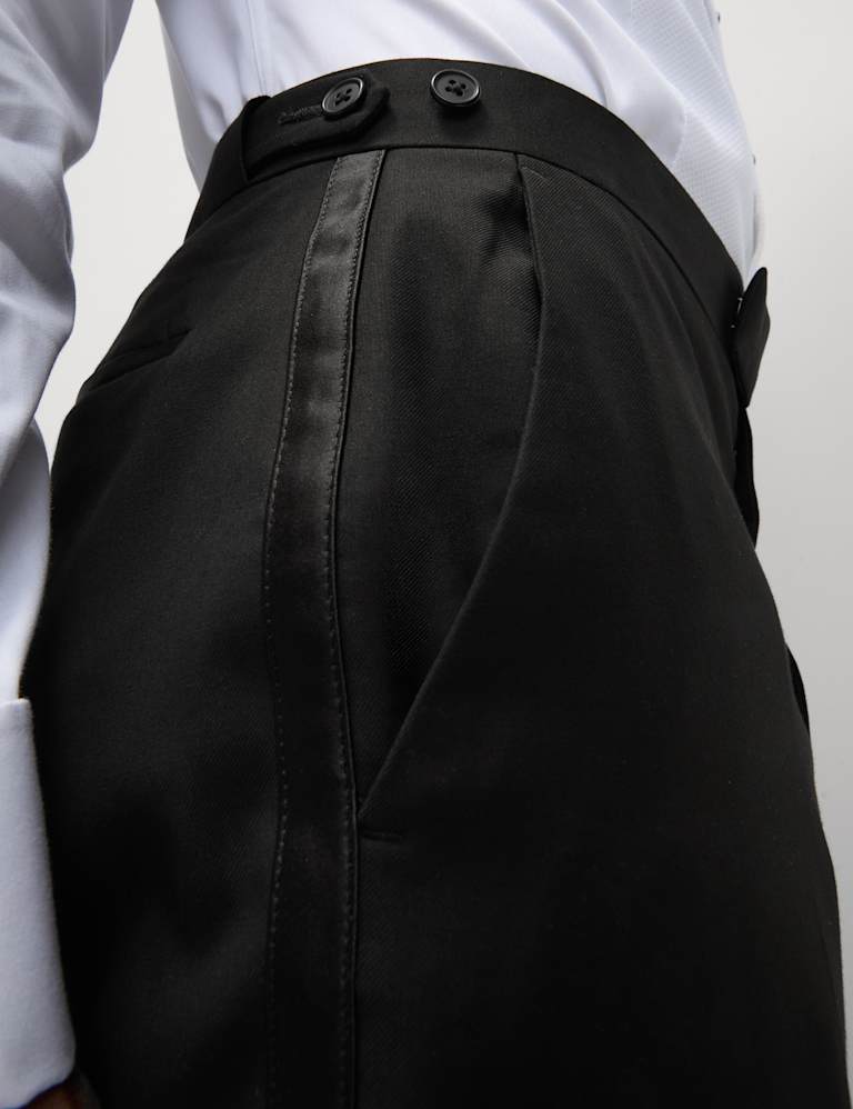 3 Piece Regular Fit Stretch Tuxedo Suit 5 of 6