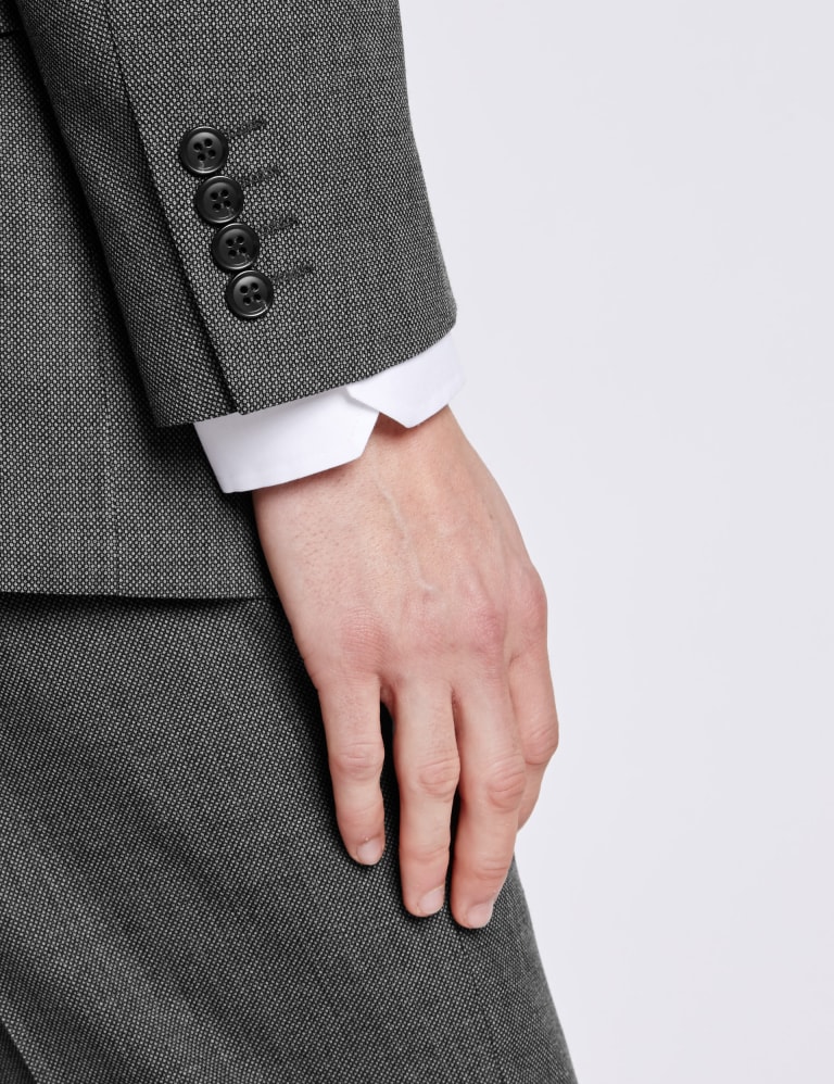 Grey Regular Fit Suit 7 of 9
