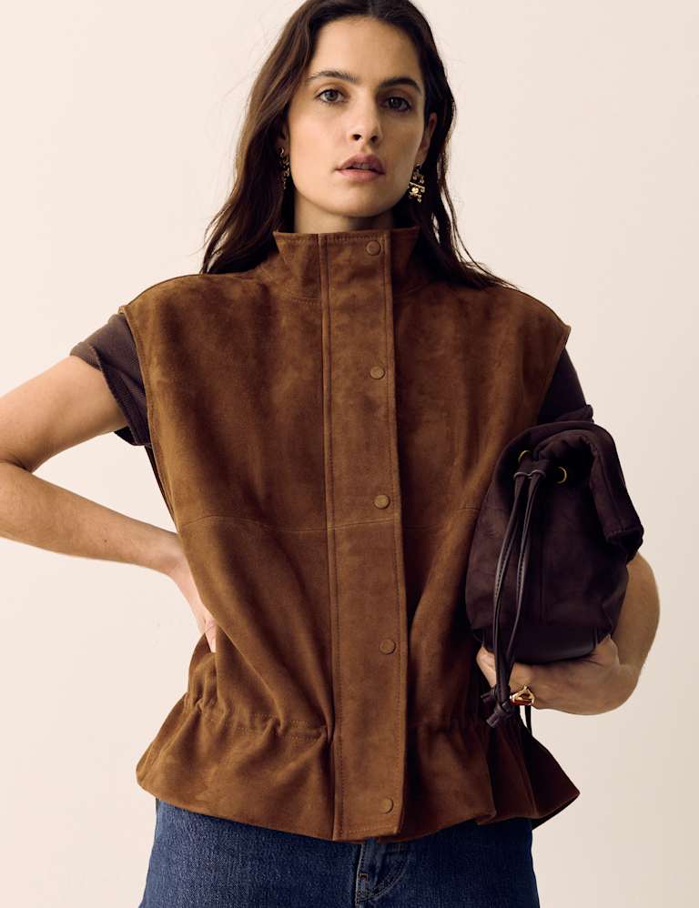 Suede Gilet & Shorts Set 3 of 6