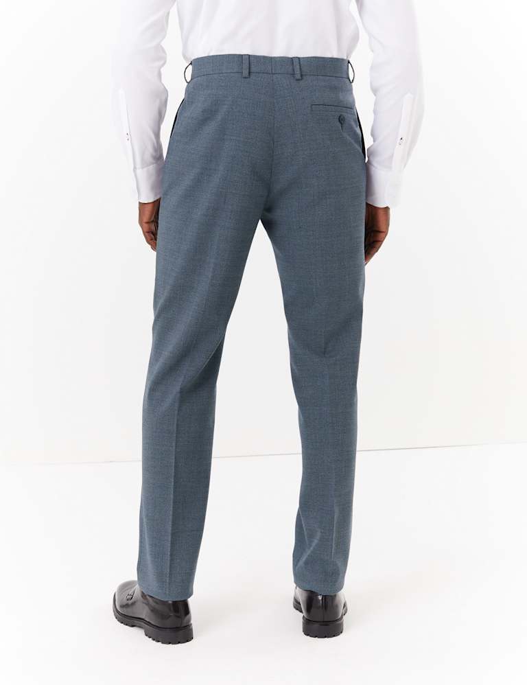 Blue Regular Fit 3 Piece Suit 5 of 7