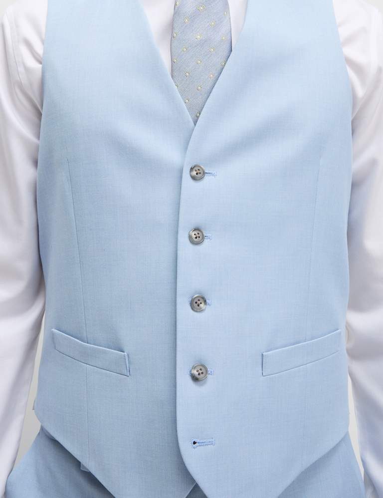 3 Piece Regular Fit Stretch Suit 5 of 6